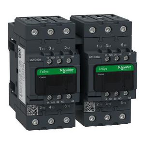 Omkeercont. 40A 3M/HCM+V Mechanisch verg. -Stuurspannin D