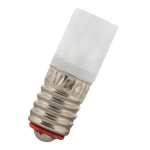 Lamp E5/8 T1 3/4 S.LED 12-18V AC/DC wit VVE=10