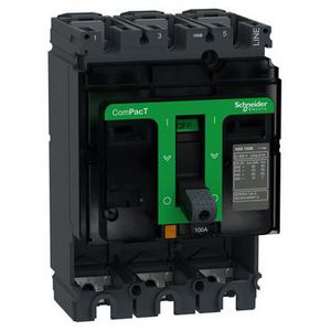 Vermogenschakelaar basisframe NSX100B 25kA AC 3P 1 ComPact