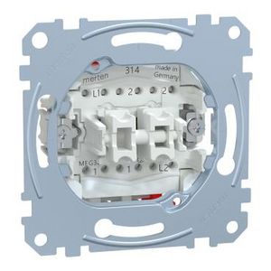 Wisselschakelaar/wisselschakelaar-16A/AC 250V-Steekklemmen
