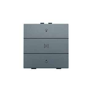 Enkelvoudige audiobediening leds Home Control blue grey
