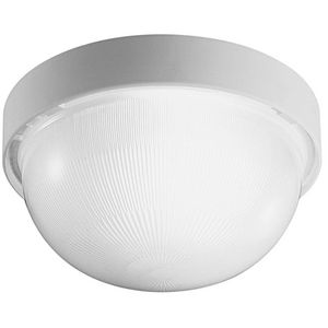 Wand en plafondarmatuur 1x60W IAA symm. extra versp. Optiek