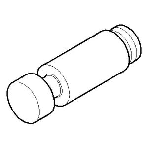 Haak 13x46x13mm Champagne (22kt Goud)