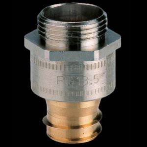 Slangwartel messing PG11 IP40 Ø17mm VVE=10