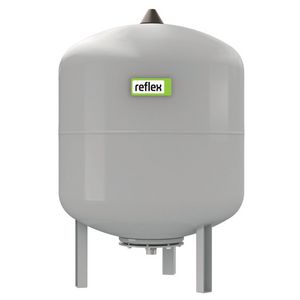 Expansievat NGV 50ltr. grijs voordruk 1,5bar aansluiting 1" max. 6bar staand model