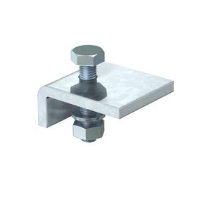 Klemlas voor stalen drager 10mm 60x50 staal zinkt VVE=10