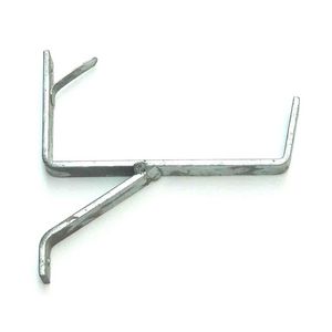 Bakgootbeugel / renovatiebeugel B37 gegalv.met tapgat 30x6mm