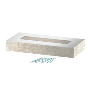 Eindstuk voor BSKH09-K0521 50x210 glasvezel grijs