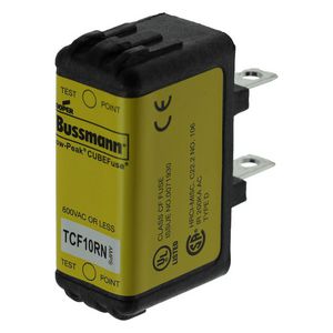 Zekering laagspanning 10A AC 600V DC 300V 20x26x48 CF VVE=12