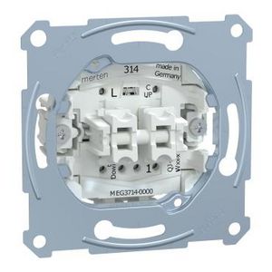 Merten-Sokkel-Jaloezieschakelaar-Extra contact-10A/AC 250V