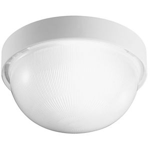 Wand en plafondarmatuur 1x100W IAA symm. extra versp. Optiek