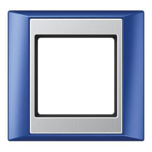 Afdekraam blauw-alu. 1-voudig A-plus VVE=10