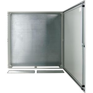 Wandkast IP66 incl. 3mm montageplaat HxBxD=1200x1200x250mm