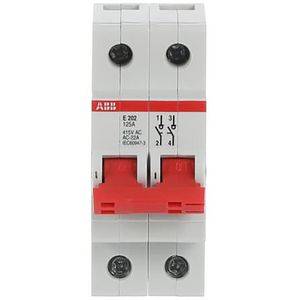 Aan-Uit schakelaar rood 2 P 125A