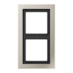 Afdekraam edelstaal 2-voudig LS-design