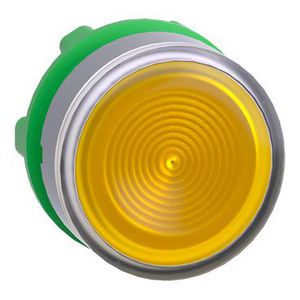 yellow flush illumiated pushbutton head integRALLED cp grey
