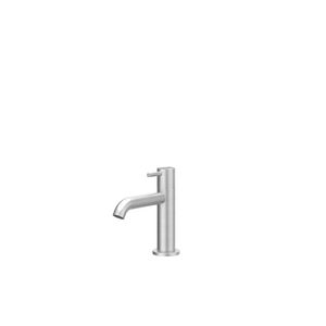 Fonteinkraan CONCORD staand S-size sprong 115mm rvs geborsteld
