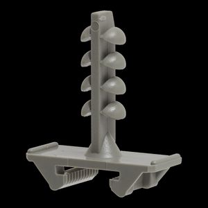 Montageplug halogeenvrij 30mm voor beton donkergrijs VVE=100