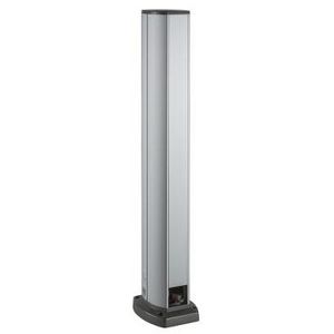 Zuil Dubbel Geanodiseerd Kabeldoorvoer 700 mm OptiLine 45