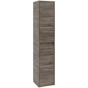 Hoge kast Skyla 350x1700x348mm Stone Oak