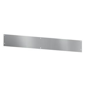 Spatwand lengte=600 h=300 RVS 304 mat gepolijst