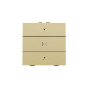 Enkelvoudige audiobediening leds Home Control gold coat