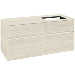 Wastafelonderkast Collaro 1200x548x500mm White Oak C114B0AA