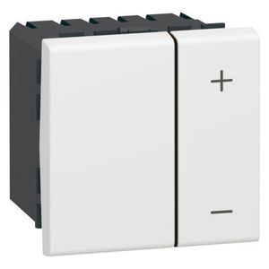 Dimmer 0/10V 2 modulen wit Mosaic