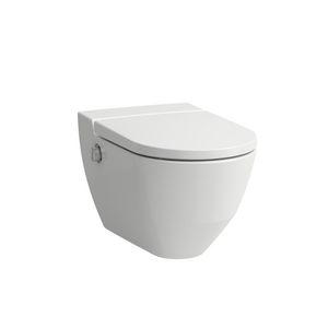 CLEANET NAVIA douchecloset wandmodel 58cm randloos wit mat incl. softclose zitting QR