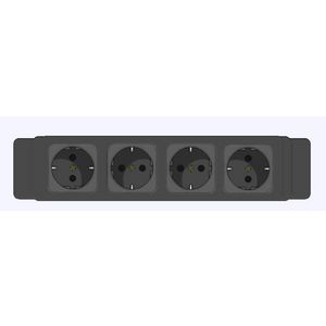 Contactdooscombinatie Netbox 4x230v GST18/3 in/out