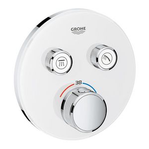 Afbouwdeel Grohtherm smartcontrol t incl. 2x omstel glas rond