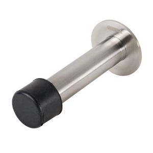 Deurstop 110mm wandmodel rvs geborsteld HOTEL
