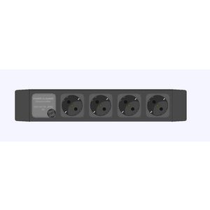 Contactdooscombinatie 4x230v 45° met netfilter