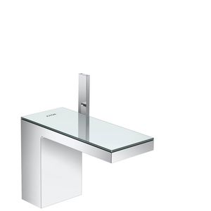 AXOR MyEdition 1-hendel wastafelmengkraan 110 met Push-Open chroom/spiegel glas