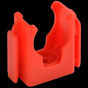 Buisklem knst. halvrij 3/4/18,5-19,5mm SC19 rood VVE=10000