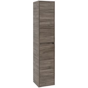 Hoge kast Skyla 350x1700x348mm Stone Oak