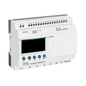 Modulaire smart relais 26 I/O 24V DC klok/di Zelio Logic