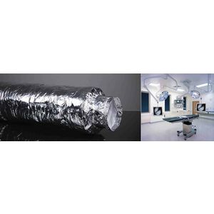 Silencer DucoFlex Ø125mm L=1mtr.