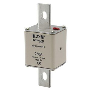 Zekering hoge snelheid 250A DC 1000V NH2 54x61x150mm gBat