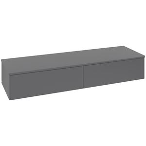 Sideboard Antao 1600x268x500mm Antr. Matt Lacquer K42000GK