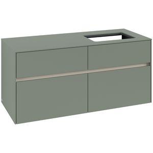 Wastafelonderkast Collaro 1200x548x500mm Soft Green C11400AF