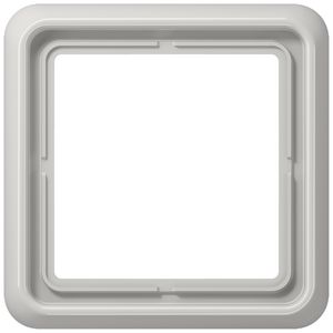 Afdekraam lichtgrijs 1-voudig CD500