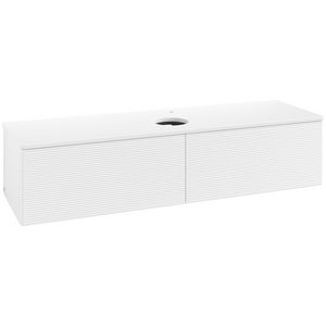 Wastafelonderkast Antao 1600x360x500mm White Matt Lacquer K36150MT