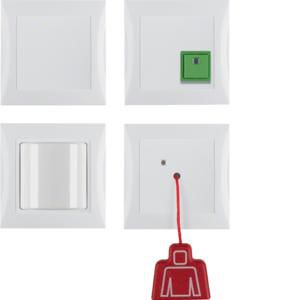 Noodoproepset raam berker S.1/B.3/B.7 polar wit glans