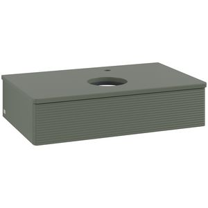 Wastafelonderkast Antao 800x190x500mm L.Green Matt Lacquer L08150HL