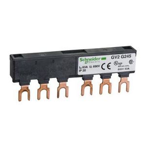 Kam rail 63A 2x3M apparaten 45mm Accessoires TeSy Linergy FT