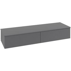 Sideboard Antao 1600x268x500mm Antr. Matt Lacquer K42100GK