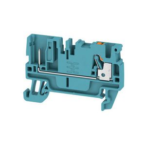 Insteekbaar terminal PUSH IN blauw 2.5 2.5mm² 24A VVE=100
