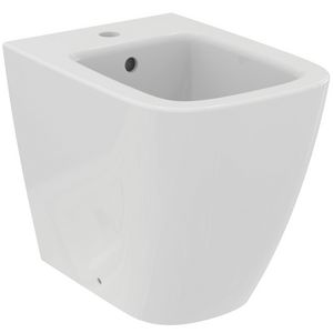 staand bidet I.LIFE-S verkort met kraangat + overloop back-to-wall wit