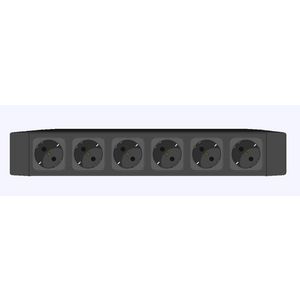 Contactdooscombinatie 19" 6WCD 45° GST18/3 in